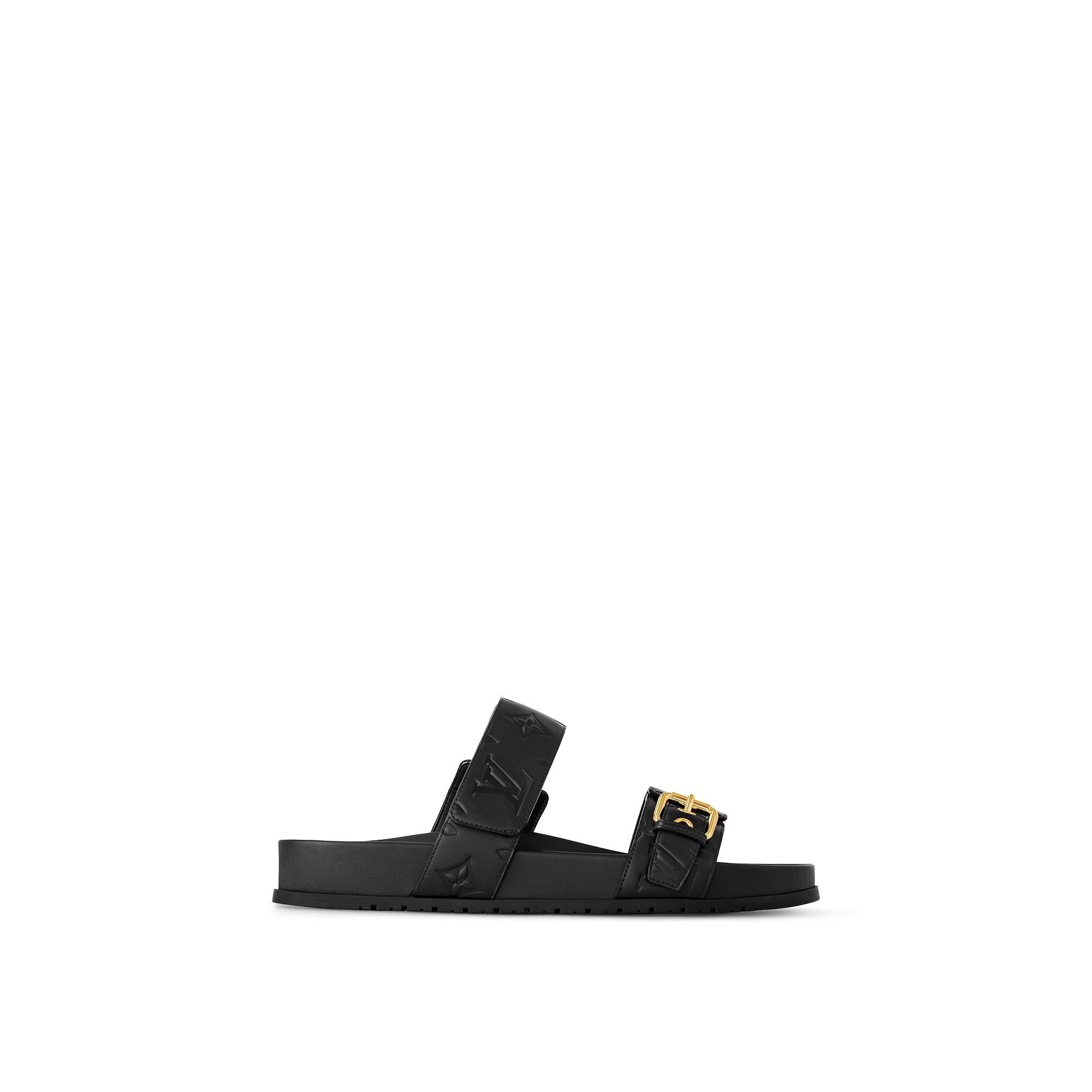 Louis vuitton hot sale sandals black